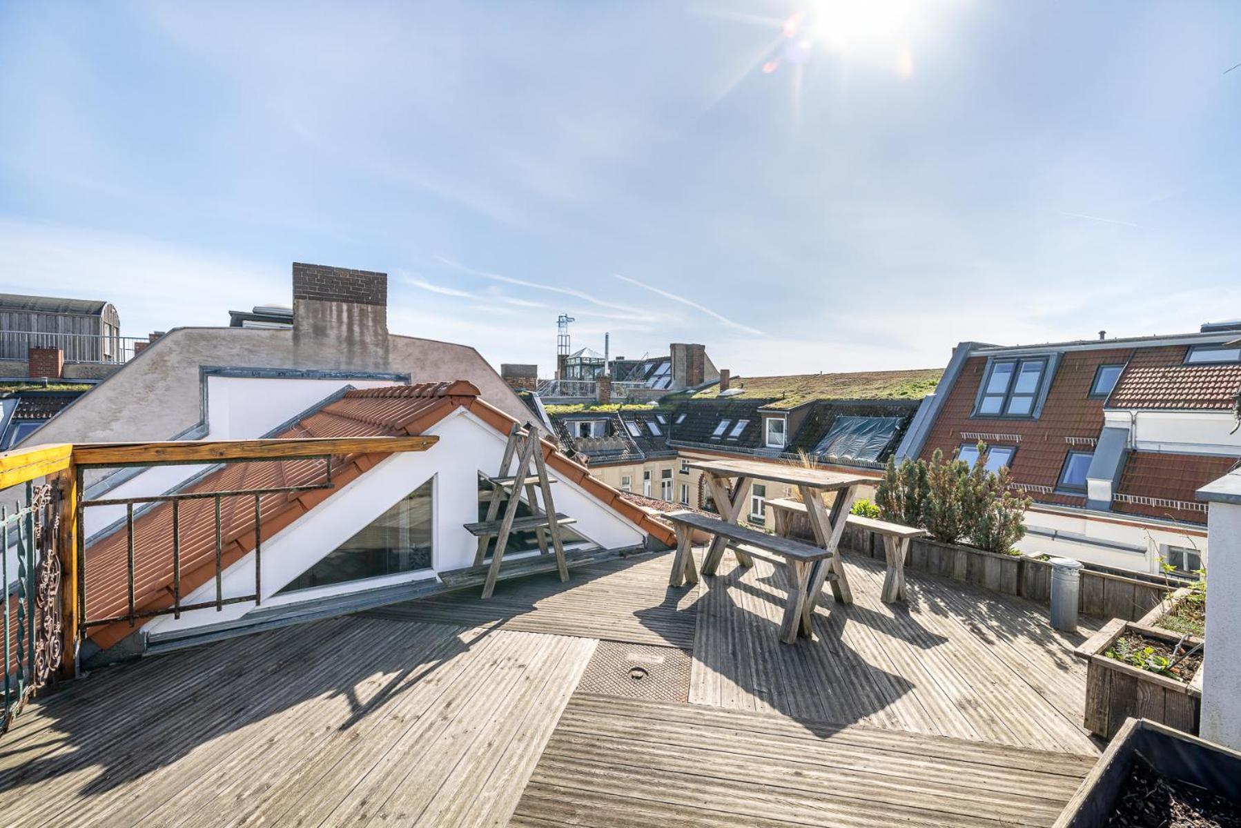 Top Floor Penthouse With Garden Berlin Exterior foto