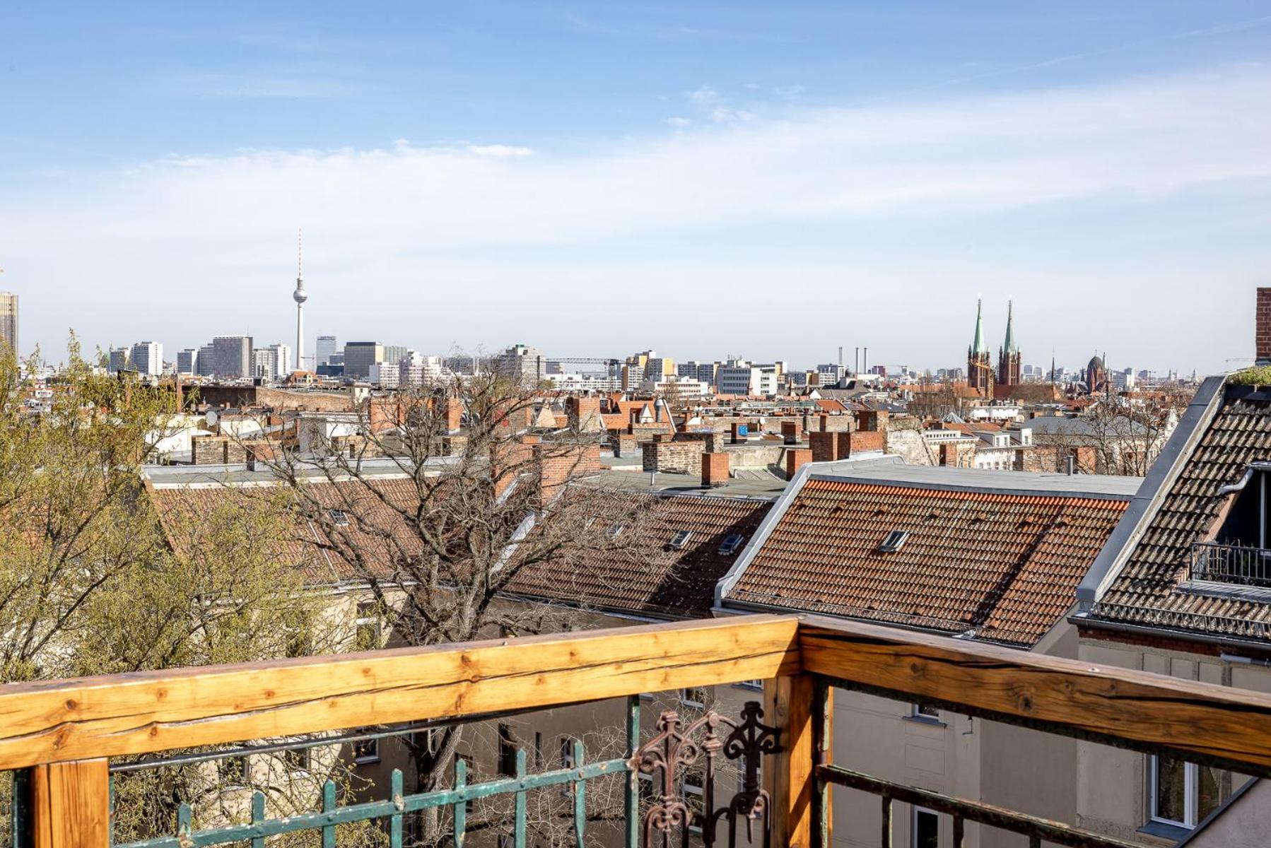 Top Floor Penthouse With Garden Berlin Exterior foto